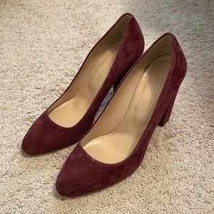 Jcrew Stella Suede Pumps - Like New!
